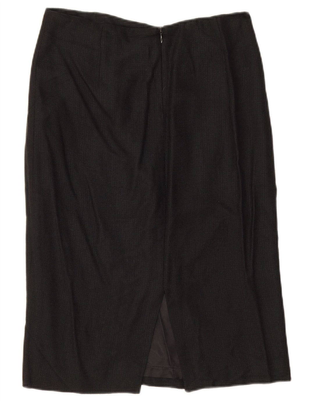 Zara lige nederdel til kvinder EU 38 Small W28 Black Rayon