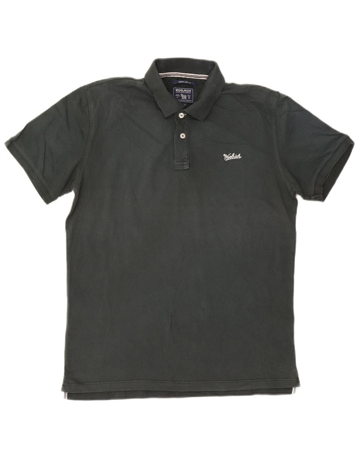 Woolrich Herre Regular Fit Polo Shirt Large Green