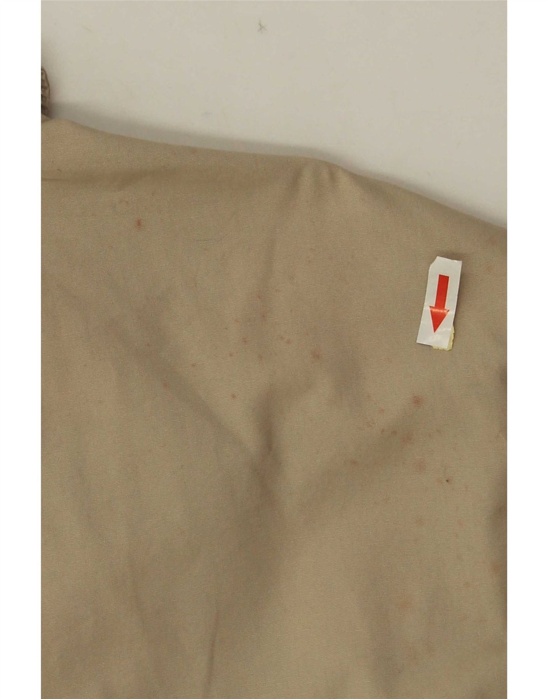 Tommy Hilfiger Herre Bomber Jacket UK 44 2XL Beige Polyester