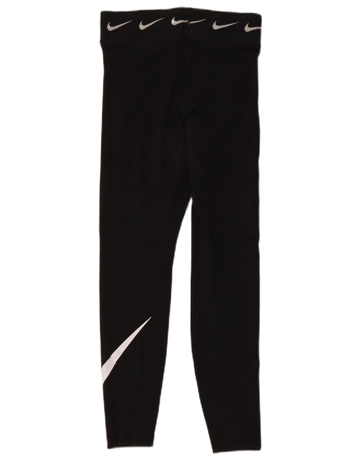 Adidas Womens Leggings UK 6 Small Black Cotton