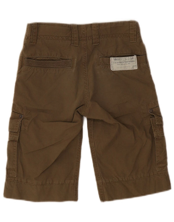 Timberland Boys Cargo Shorts 7-8 år W20 Khaki Cotton