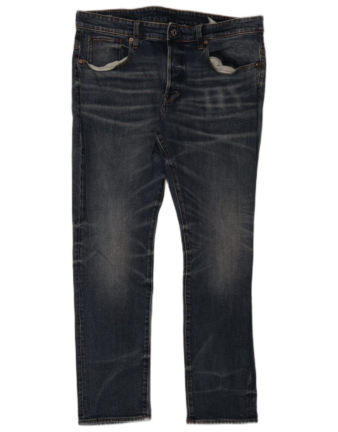 G-Star Herre Slim Jeans W36 L30 Blå Bomuld