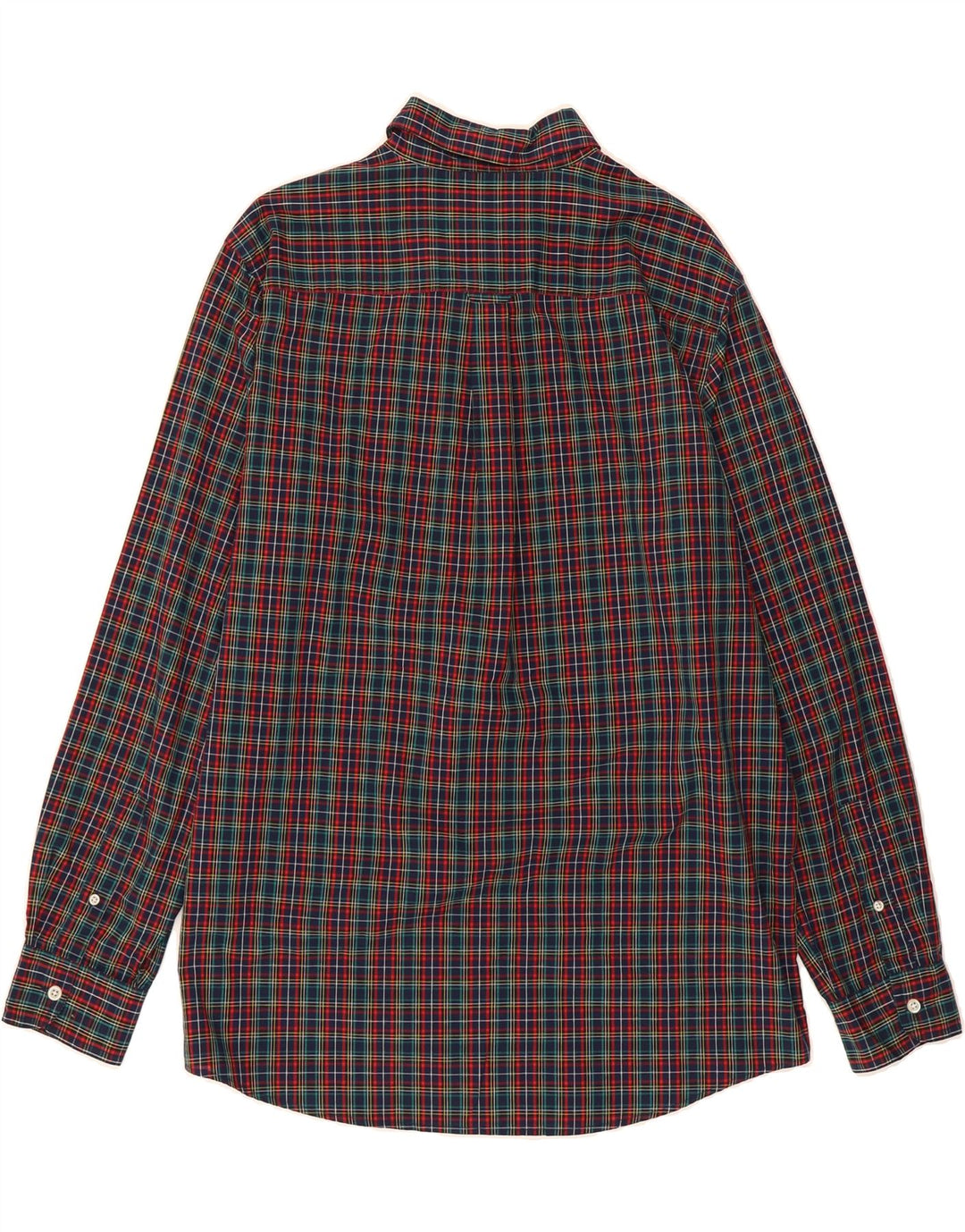 CHAPS Mens Shirt Large Multicoloured Check Cotton Vintage Chaps and Second-Hand Chaps from Messina Hembry 