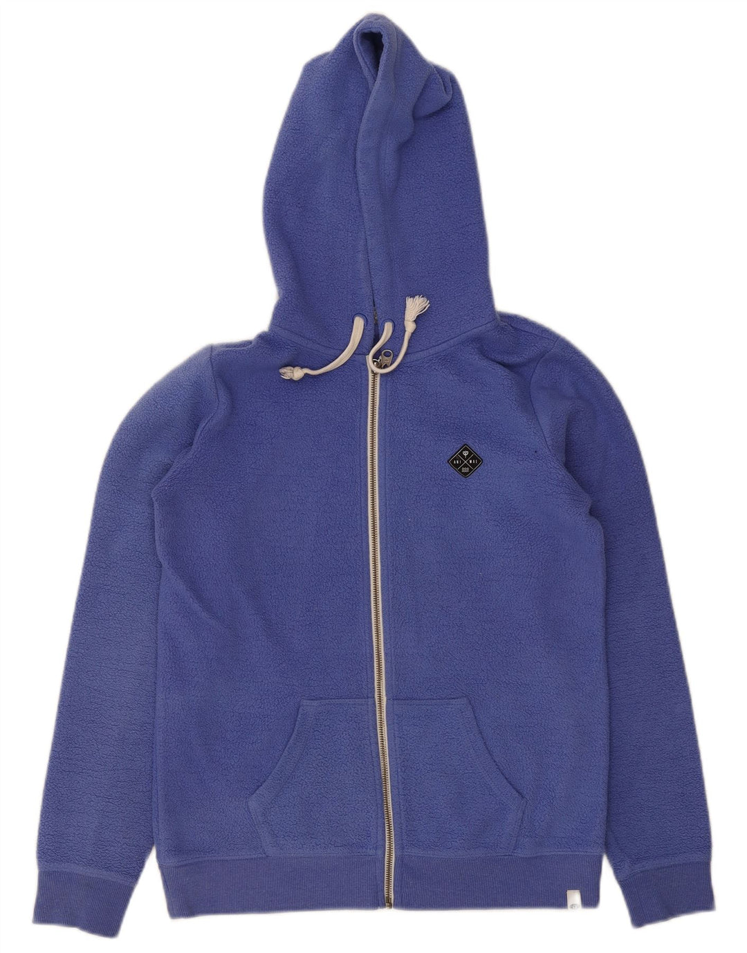 Animal Dame Hætte Fleecejakke UK 8 Small Blue Polyester