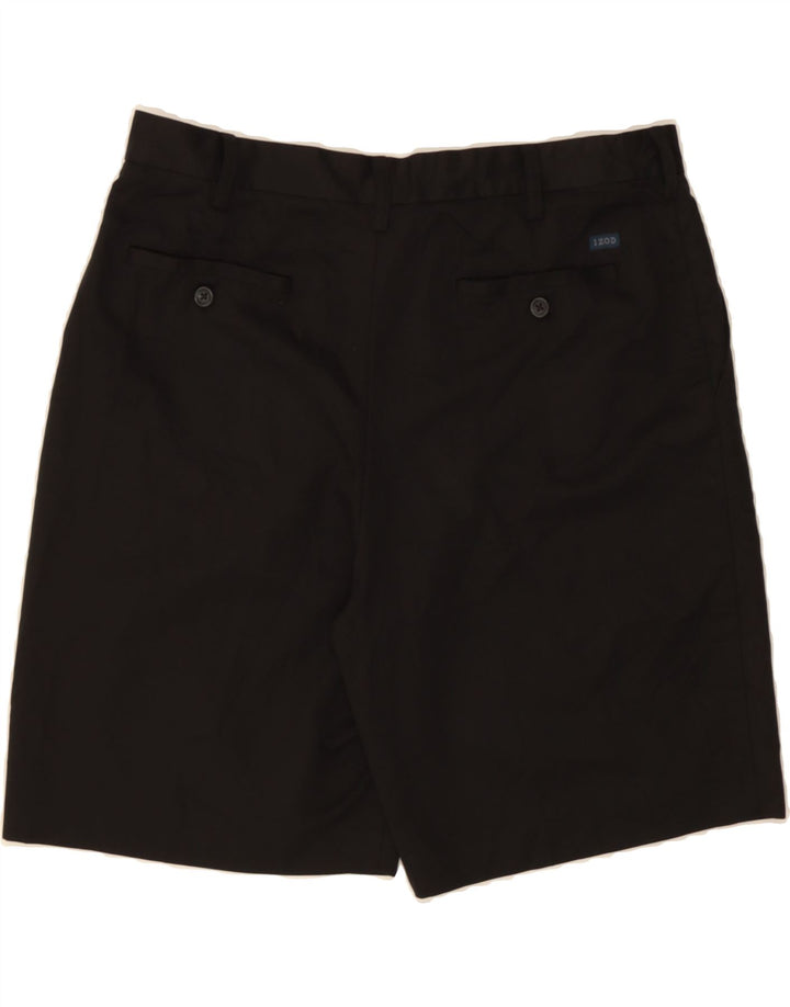 IZOD Womens Casual Shorts W36 Large Black Polyester Vintage Izod and Second-Hand Izod from Messina Hembry 