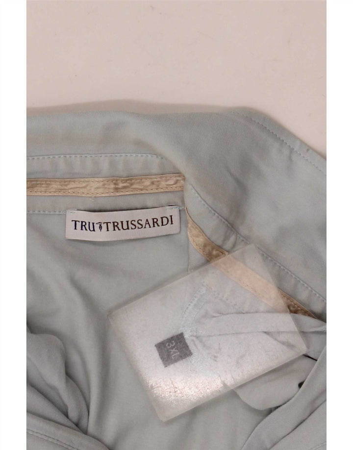 Trussardi herre poloshirt 3XL Grå