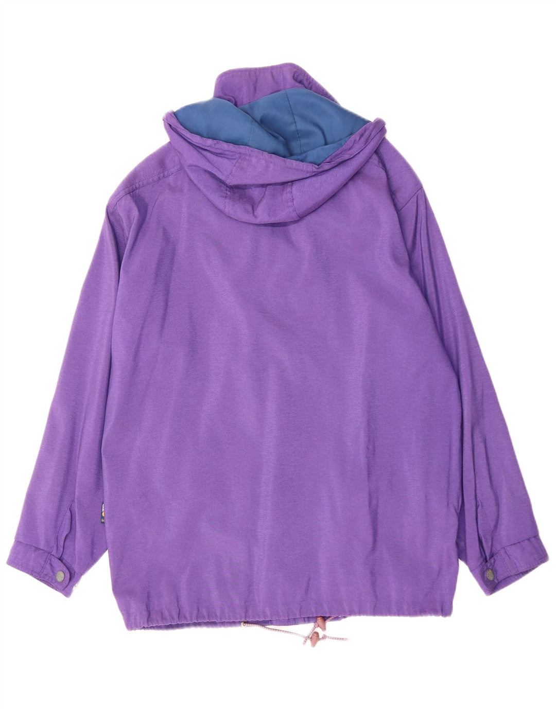 GEO SPIRIT Herre Loose Fit Hooded Utility Jacket IT 48 Medium Purple