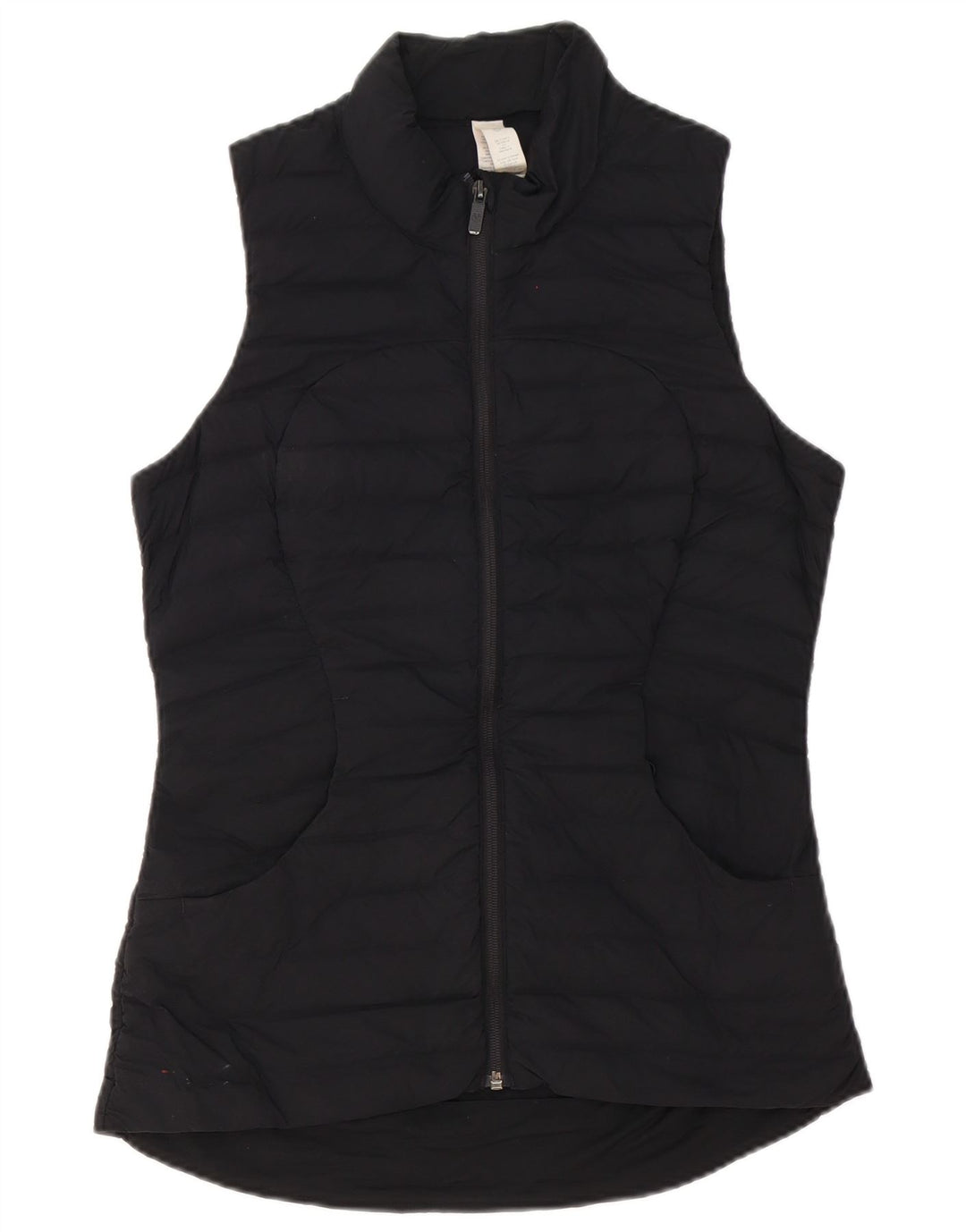 Lululemon Womens Polstret Gilet US 6 Medium Black Polyester