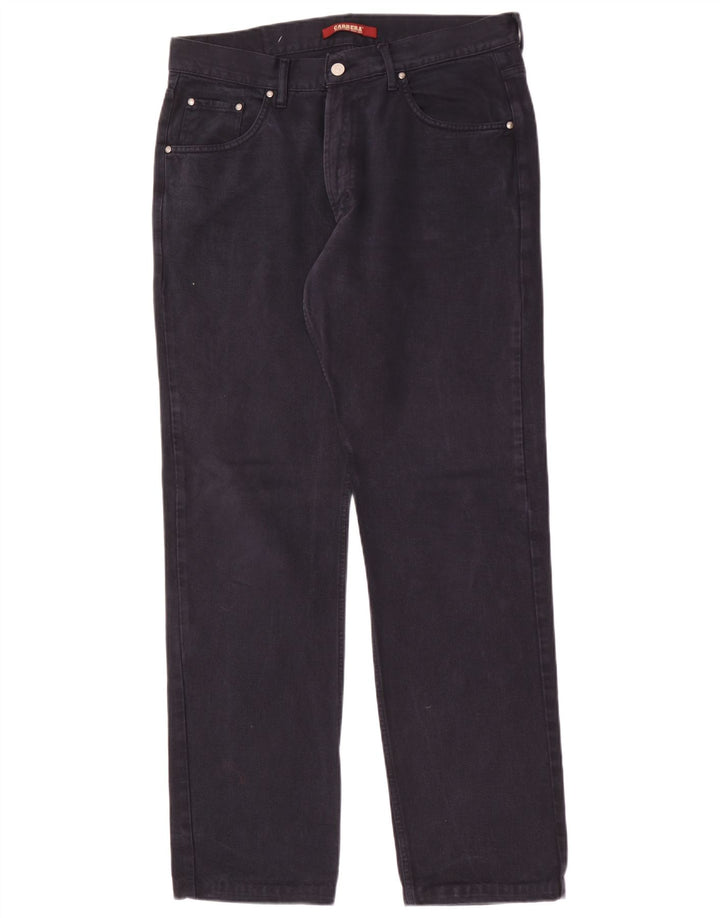 Carrera Straight Jeans til mænd W36 L33 Marineblå Bomuld