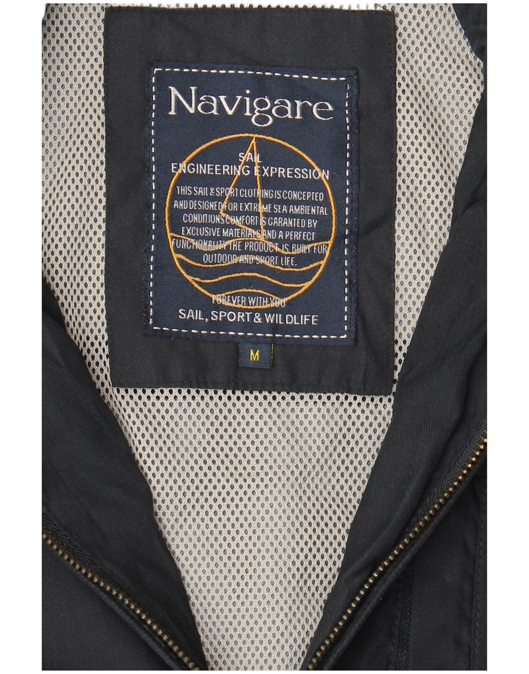 Navigare Bomberjakke til mænd UK 38 Medium Navy Blue