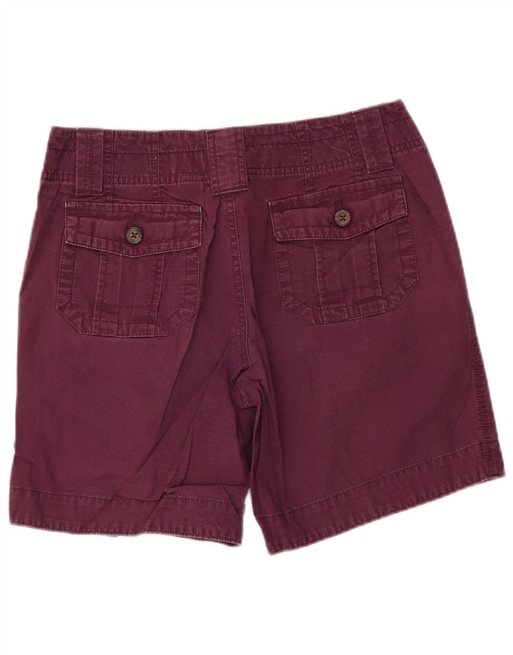Eddie Bauer Chino Shorts til kvinder US 4 Small W32 Purple Cotton