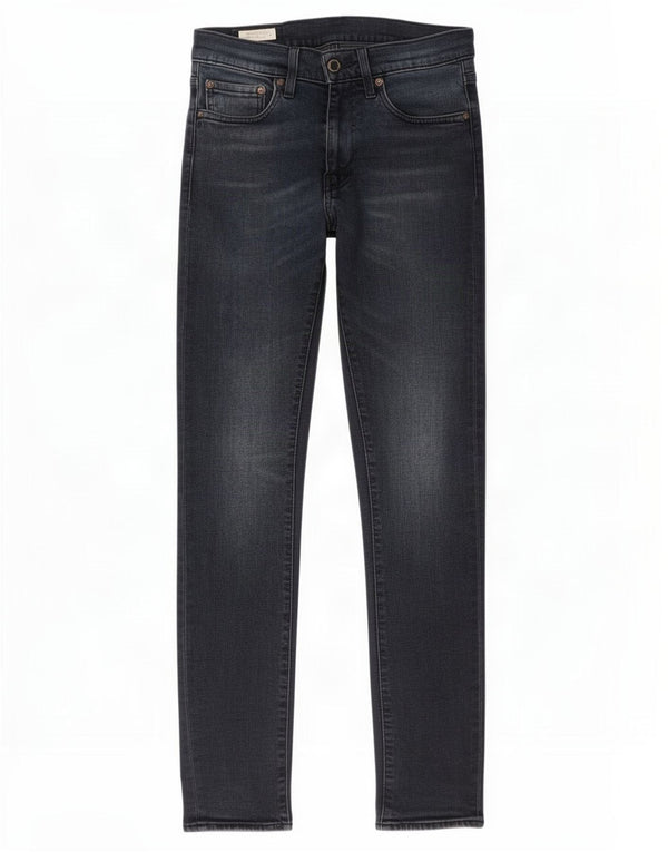 Levi's Dame 510 Skinny Jeans W30 L34 Marineblå Bomuld