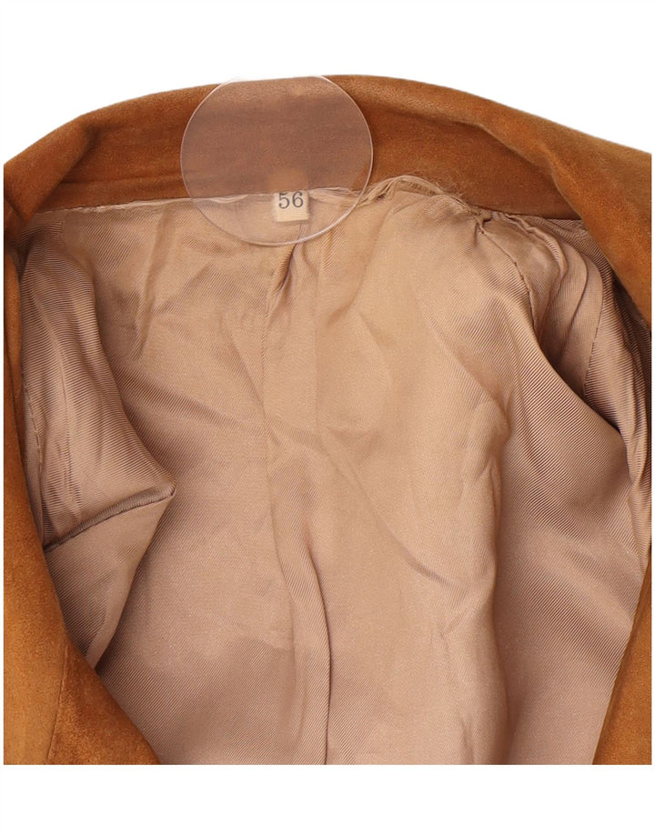 Vintage herre ruskind bomberjakke UK 38 medium brun