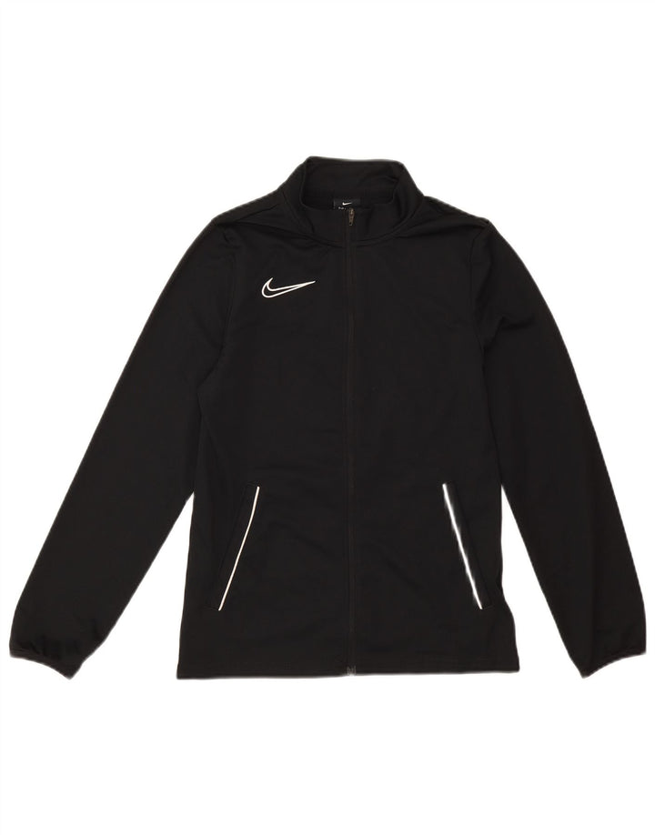 Nike Træningsdragt Topjakke til drenge 12-13 år Stor sort polyester