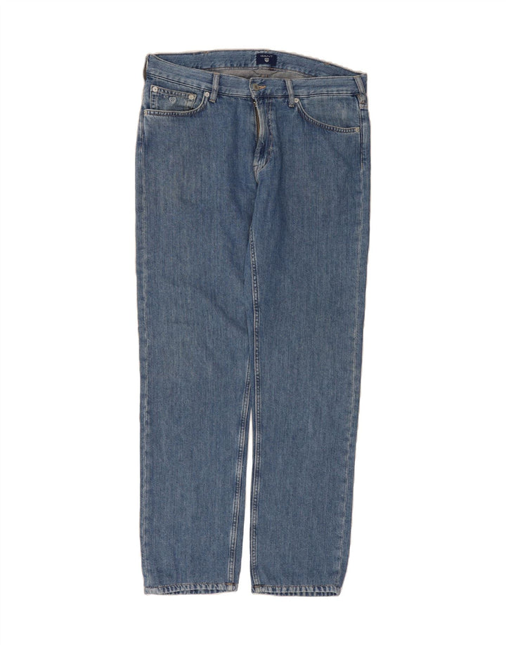 GANT Mens Straight Jeans W32 L34 Blue Cotton Vintage Gant and Second-Hand Gant from Messina Hembry 