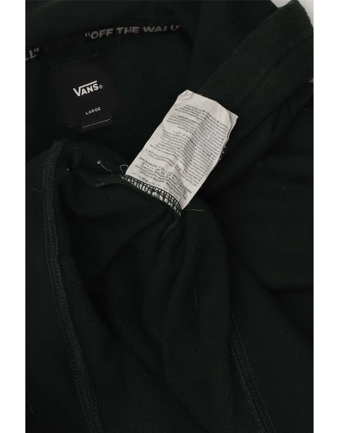 Vans Herre hættetrøje Jumper Stor Grøn Bomuld