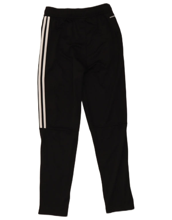 Adidas Boys Aeroready Tracksuit Bukser 13-14 år Sort Polyester