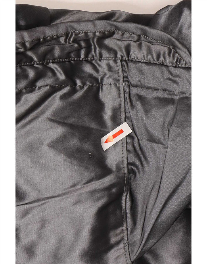 PEUTEREY Vindjakke med hætte til kvinder UK 18 XL Sølv Polyester