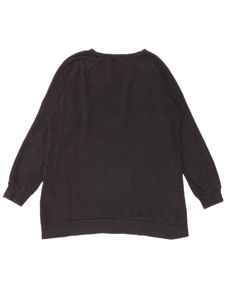 Zara Herre Trafaluc Graphic Sweatshirt Jumper Lille Sort