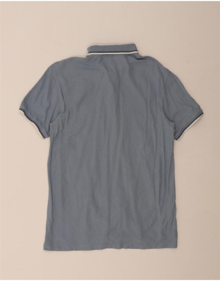 PENGUIN Herre poloshirt Medium Blue Bomuld