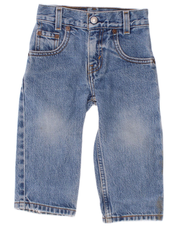 Levi's Baby Boys 550 lige jeans 18-24 måneder W18 L12 blå bomuld
