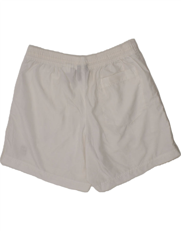 NIKE Boys Sport Shorts 10-11 Years Medium White Polyester Vintage Nike and Second-Hand Nike from Messina Hembry 