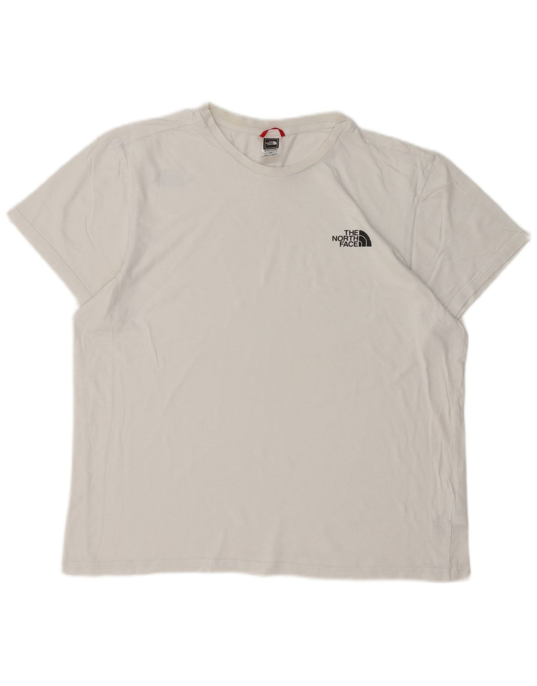 THE NORTH FACE Herre T-Shirt Top Stor Hvid Bomuld