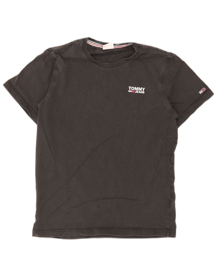 Tommy Hilfiger Herre T-Shirt Top Lille Sort