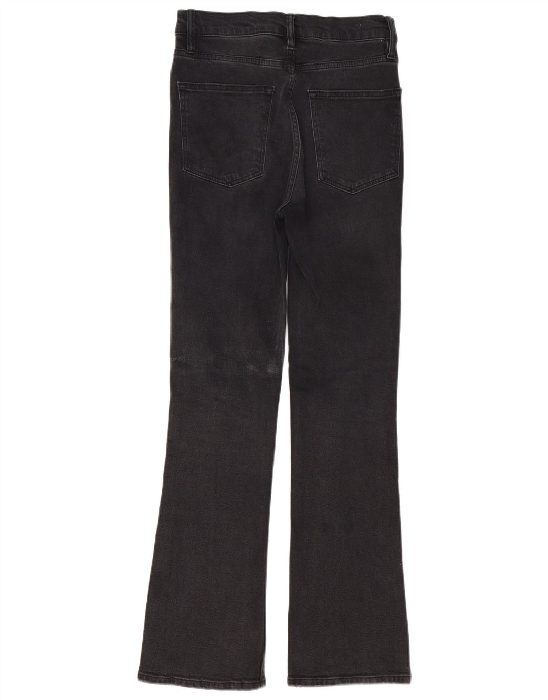ALL SAINTS Dame Bootcut Jeans W26 L30 Sort Bomuld