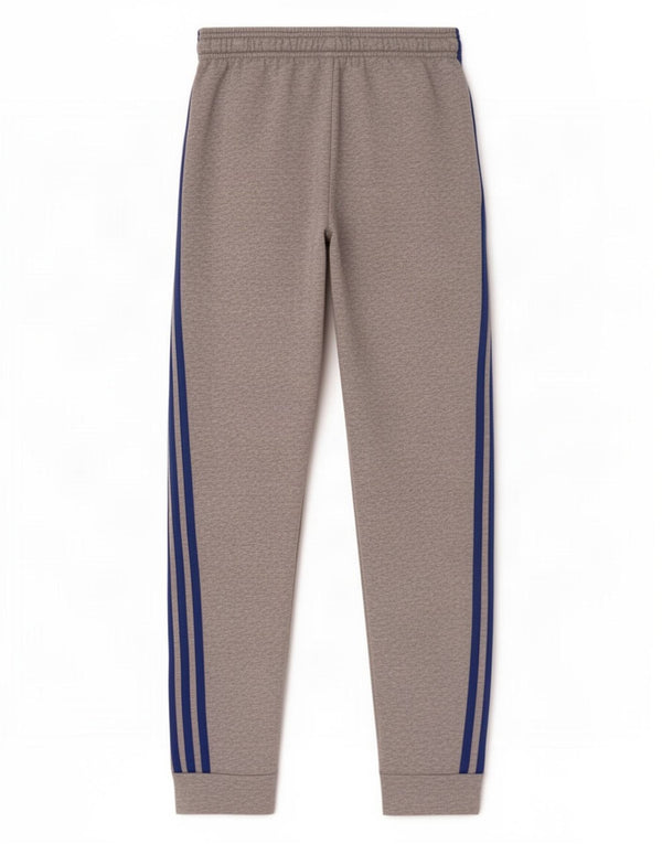 Adidas Drenge Træningsdragt Bukser Joggers 11-12 År Grå Bomuld