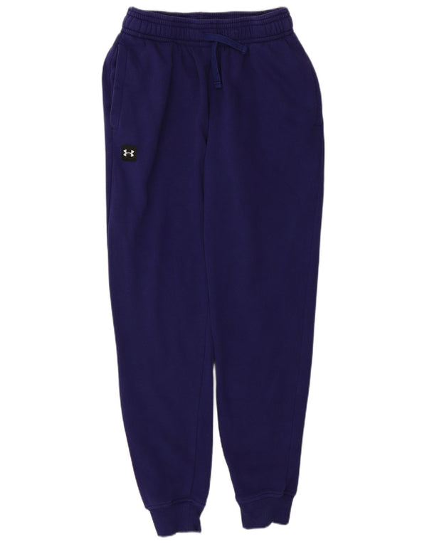Under Armour Dame træningsdragt Bukser Joggers UK 12 Medium Lilla Bomuld