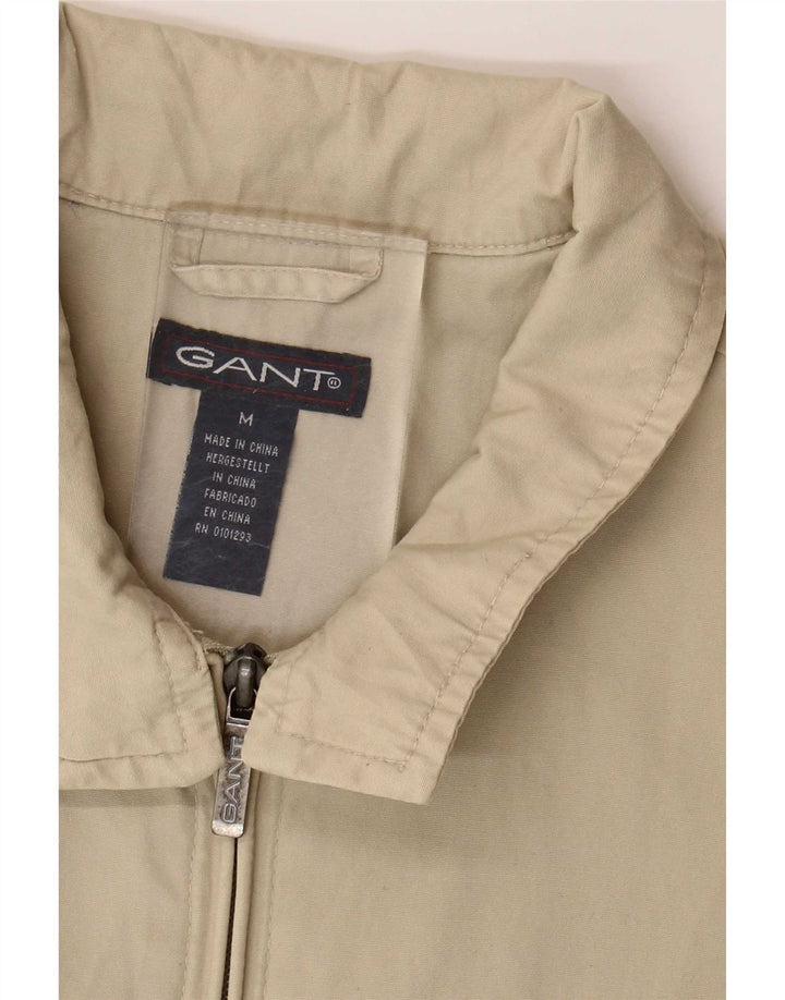 Gant Bomber Jacket UK 38 Medium Beige Bomuld