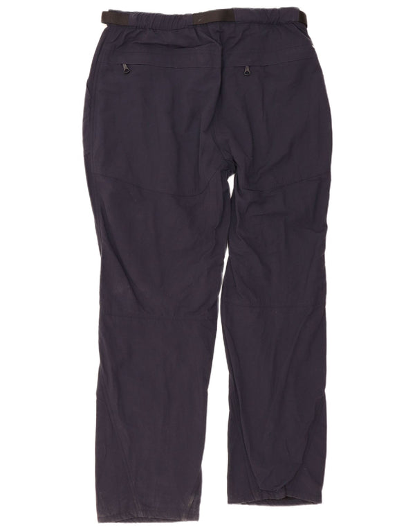 Rohan Herre Lige Windbreaker Bukser XL W38 L32 Marineblå Polyester