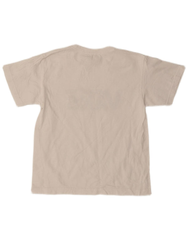 Vans Drenge Grafisk T-Shirt Top 10-11 År Medium Hvid Bomuld