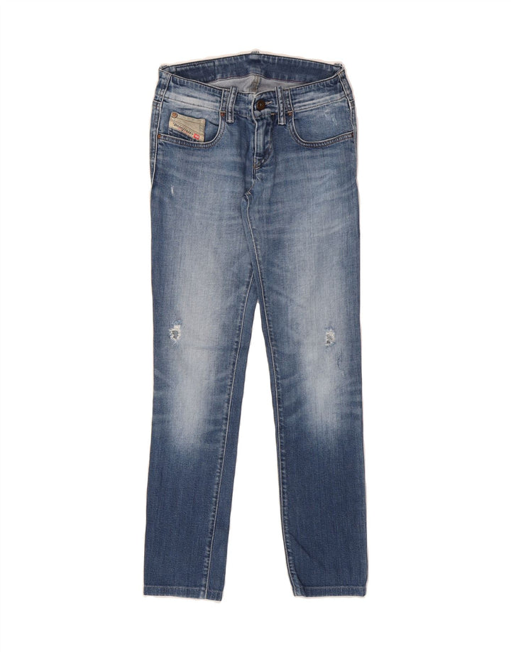 DIESEL Womens Slim Jeans W25 L28 Blue Cotton Vintage Diesel and Second-Hand Diesel from Messina Hembry 