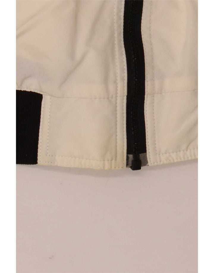 Refrigiwear Herre Bomber Jacket UK 42 XL Off White Colourblock Nylon