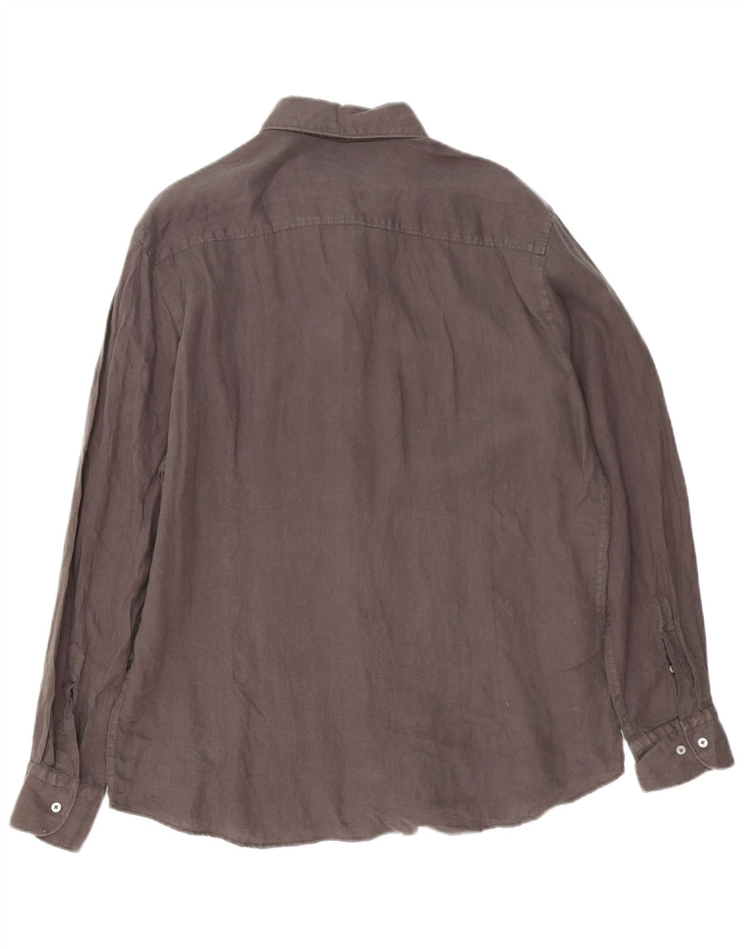 MASSIMO DUTTI Herreskjorte XL Grå hør