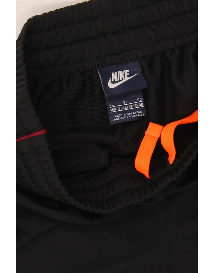 Nike Boys træningsdragt Bukser Joggers 13-14 år XL Sort Polyester