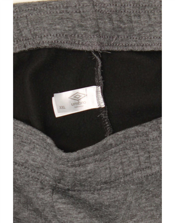 Umbro Herre træningsdragt Bukser Joggers 2XL Grå Flecked Polyester