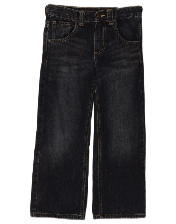 Wrangler Boys Loose Jeans 6-7 år W24 L20 Marineblå Bomuld
