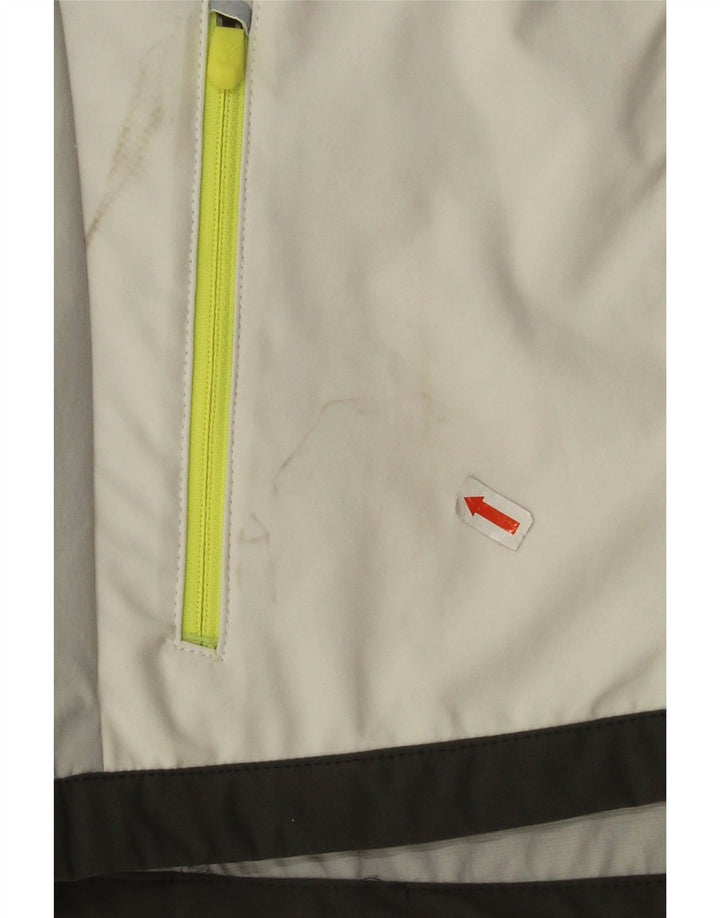 Jack Wolfskin Dame træningsdragt Top Jacket UK 10 Small Grey Colourblock