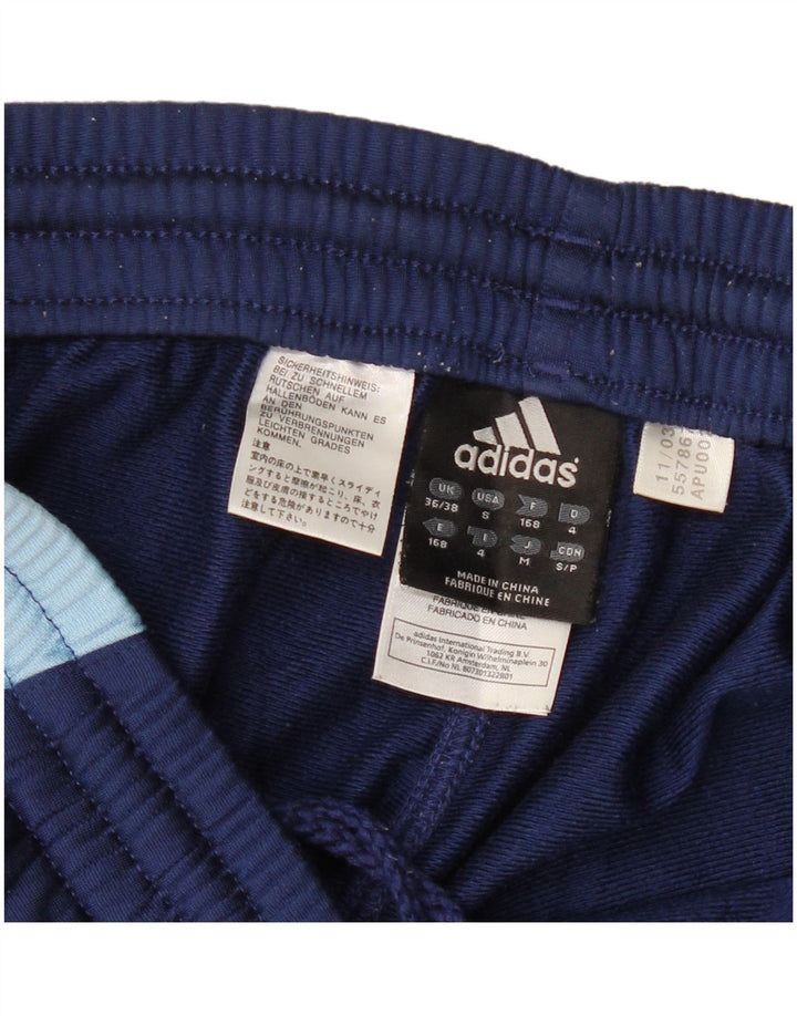 Adidas Træningsdragtsbukser til mænd UK 36/38 Small Navy Blue Polyester