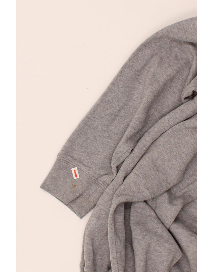 LEVI'S Mens Graphic Sweatshirt Jumper Medium Grey Cotton Vintage Levi's and Second-Hand Levi's from Messina Hembry 