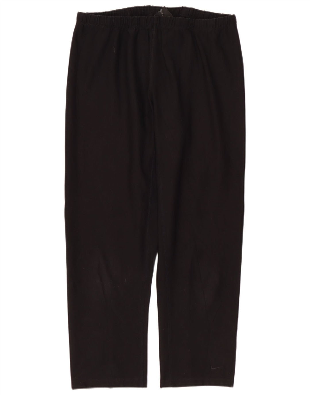 NIKE Dri Fit træningsdragtsbukser til kvinder UK 12 Mellem sort polyester