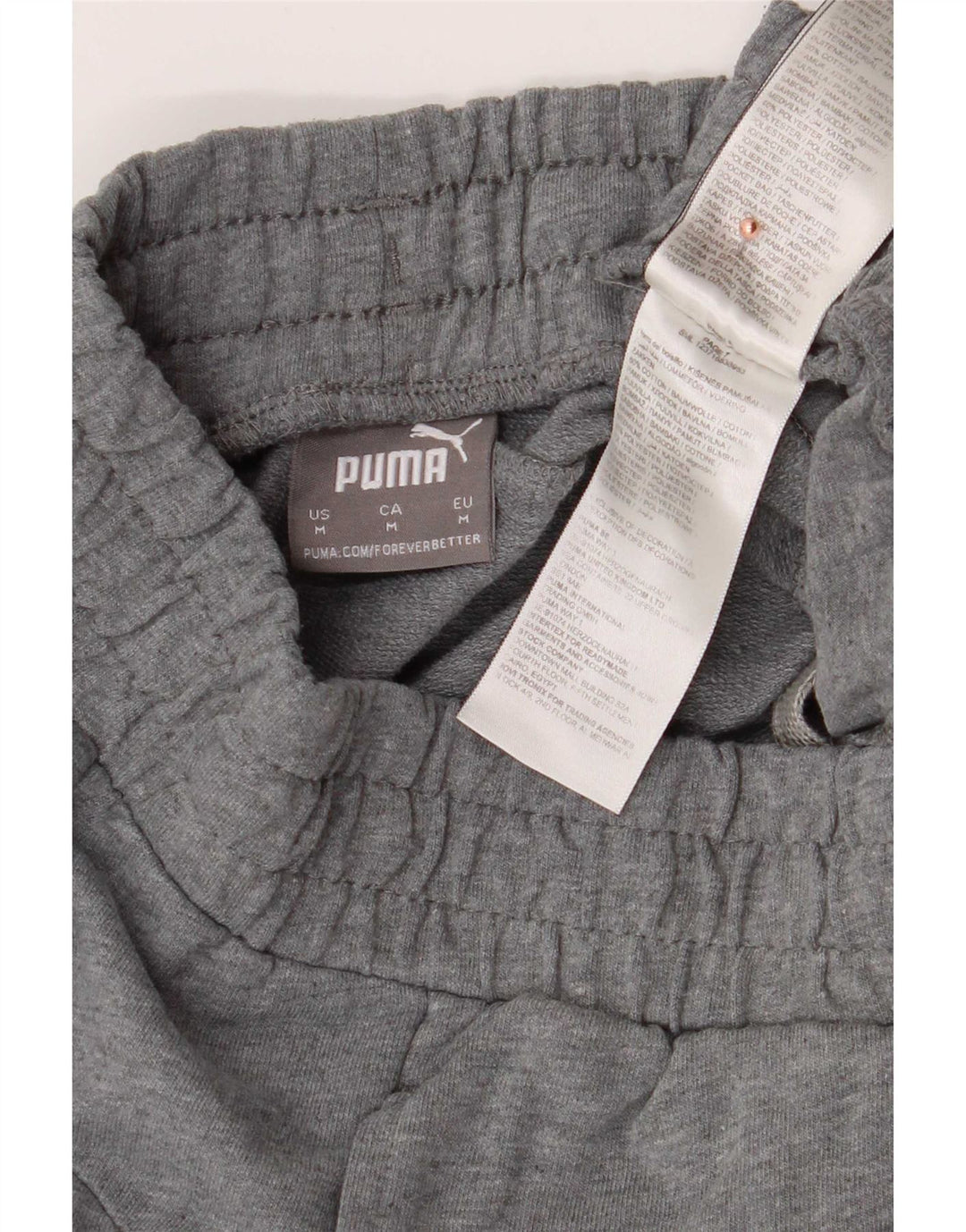 Puma Sportshorts til mænd mellemgrå bomuld