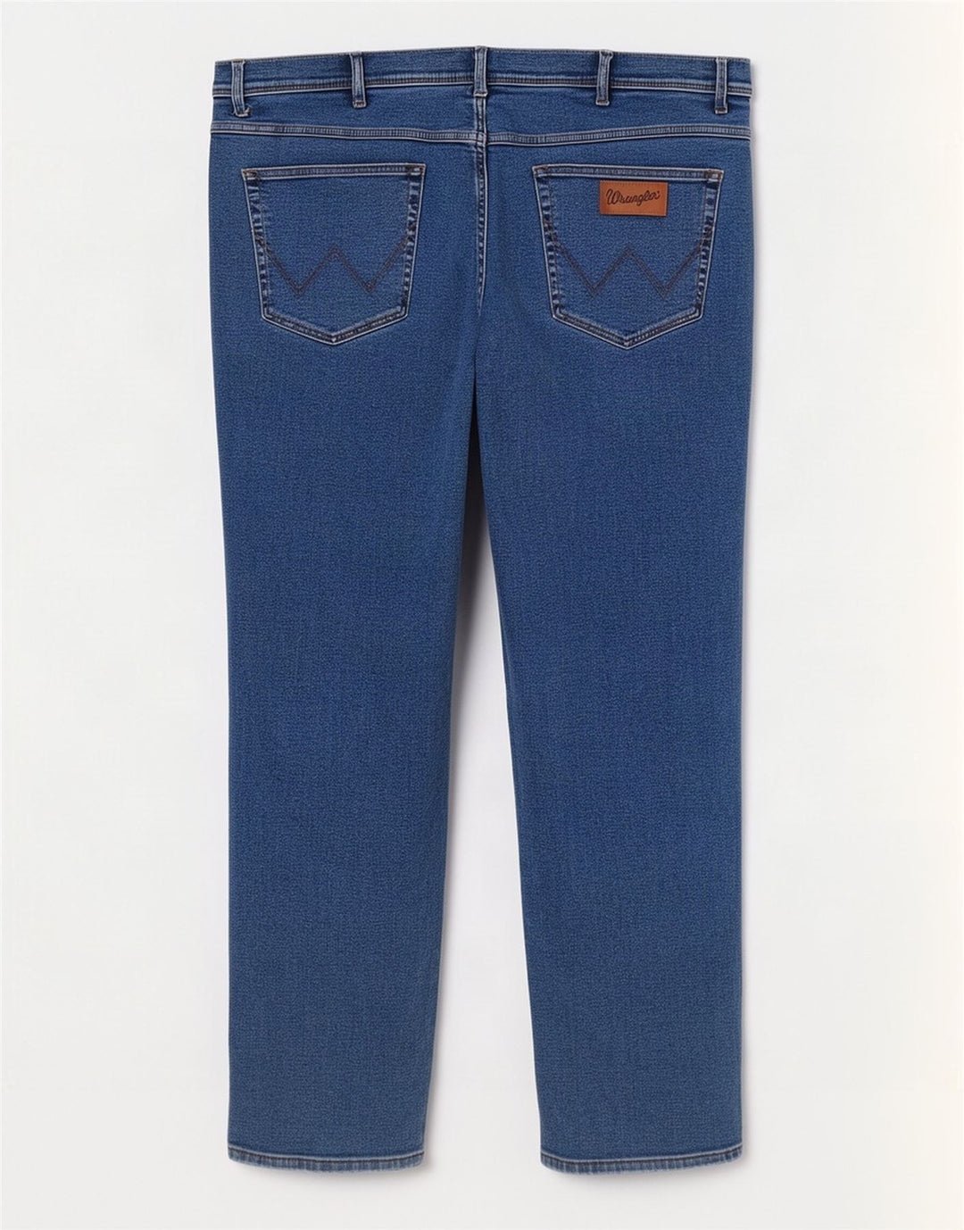 Wrangler Herre Texas Straight Jeans W44 L32 Blå