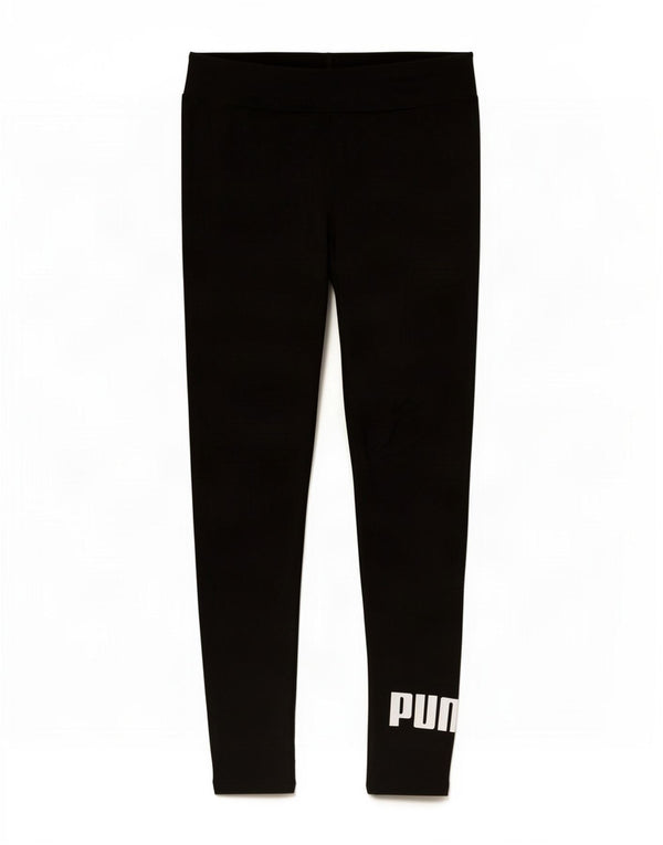 Puma Womens Graphic Leggings UK 12 Medium Black