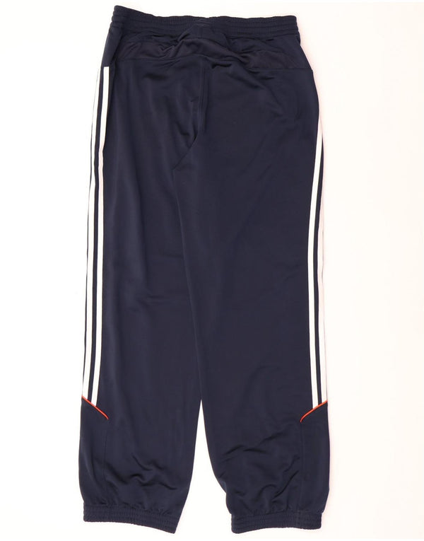ADIDAS Træningsdragt til mænd Joggers UK 40/42 Medium Navy Blue Polyester