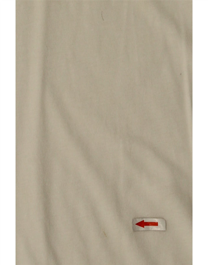Tommy Hilfiger Herre Regular Fit T-shirt Top Medium Hvid Bomuld