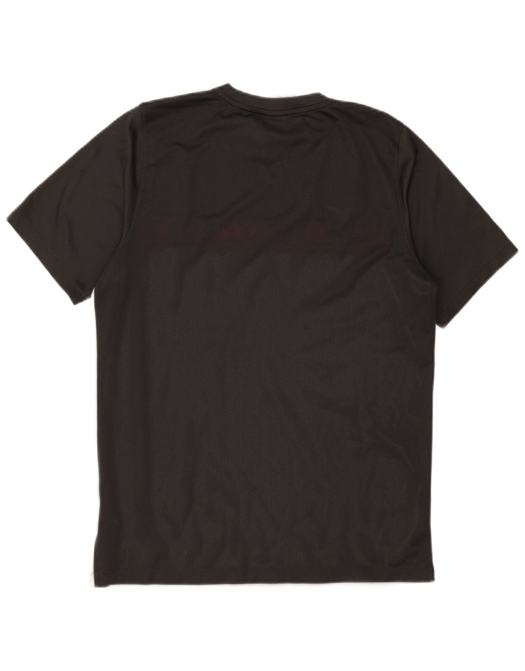 Nike Herre Dri Fit T-Shirt Top Stor Grå Colourblock Polyester